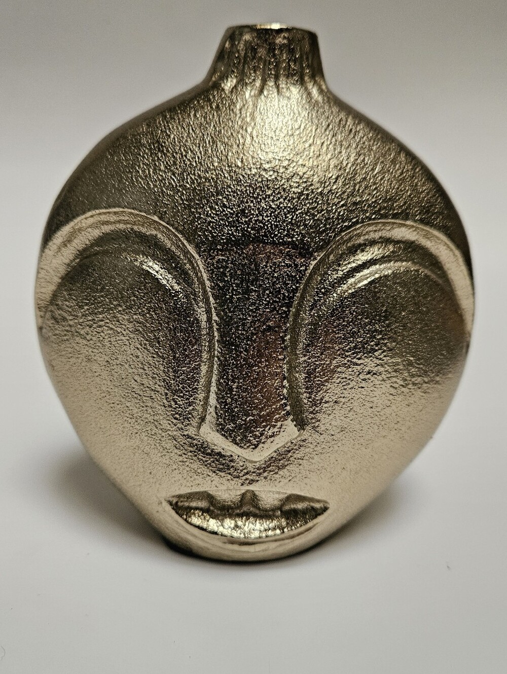 Gold Face Decorative Vase